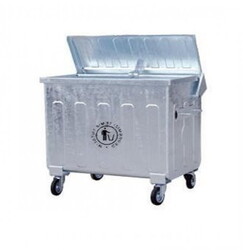 1000 Lt Sicak Daldirma Galveniz Çöp Konteyneri kemos - 2