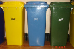 120 Litrelik Plastik Çöp Konteyneri - 2