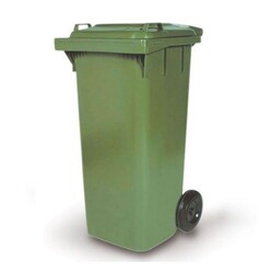 120 Litrelik Plastik Çöp Konteyneri - 3