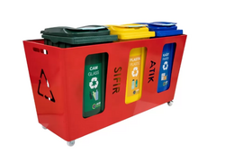 240 litre Çöp Konteyneri Taşıma Arabası 240 Lt. - 2