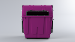 3200 litre kapasiteli Başakşehir Belediye çöp Konteyneri - 4