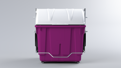 3200 litre kapasiteli Başakşehir Belediye çöp Konteyneri - 5