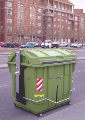3200 litre kapasiteli Başakşehir Belediye çöp Konteyneri