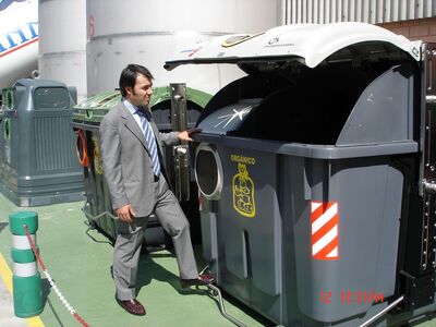 3200 litre kapasiteli Başakşehir Belediye çöp Konteyneri