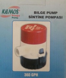 BİLGE 360 24 VOLT SİNTİNE POMPASI - 3