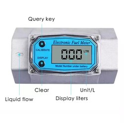 CDI FLOW METER DİJİTAL SAYAÇ METRE BORU TİPİ - 7