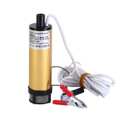 DELİCE 12 VOLT ALÜMİNYUM DALGIÇ TİPİ MAZOT-SIVI AKTARMA SETİ(POMPA + PLASTİK SIVI TRANSFER TABANCASI) - 5