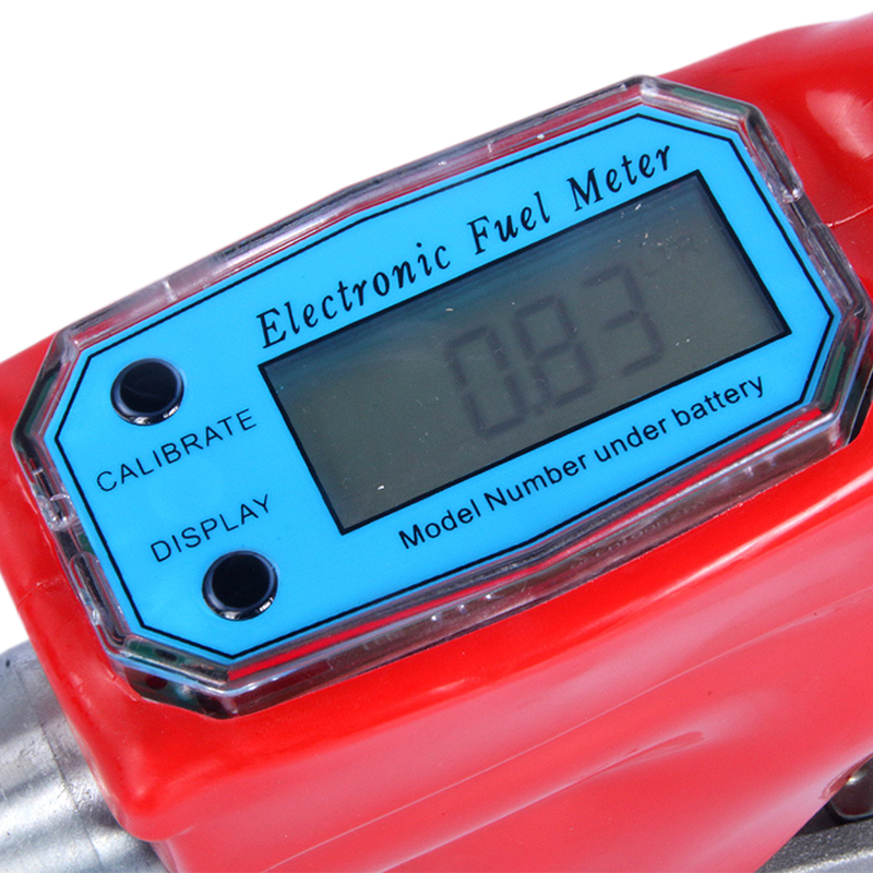 DİJİTAL GÖSTERGELİ LİTRE ÖLÇER TABANCA(MAZOT, YAĞ, SU, SÜT, ALKOL vb