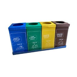Hastane atıkları en hassas ve önemli atık türlerinden biridir.Bu bağlamda kemos Plastik Sanayi Grubu, yüksek mukavemetli kulplu, kapalı kilitler şeklinde bulaşıcı hastane atık kutuları üretmiştir. - 3