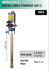 ORT - Havalı Varil Gres Pompası 2121-C 