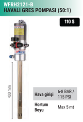 ORT - Havali varil Gres Pompası 40 cm borulu 2121-B