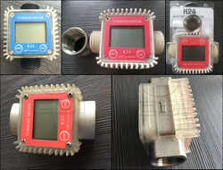 K24 Mazot, AdBlue, Yağ Sayacı Debimetre Dijital Sayaç - 6