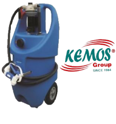 KEMOS - Dezenfektan Tankı ve Kimyasal Sıvı Transfer Pompası 12 Volt Dc Pump set