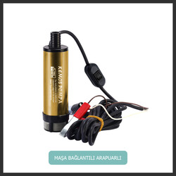 KIZILIRMAK 12 VOLT DALGIÇ TİPİ SIVI AKTARMA SETİ(POMPA + PLASTİK TABANCA) - 7