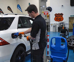 KM-17012 12 VOLT POMPA + 78 LİTRE TANK + K25 DİJİTAL SAYAÇLI TABANCA MAZOT AKTARMA SETİ - 5