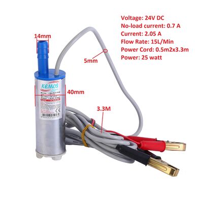 RİCH 24 VOLT KROM DALGIÇ TİPİ SIVI AKTARMA POMPASI