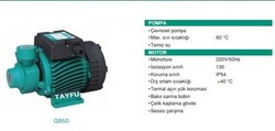 QB60 Preferikal Sürtme Fanlı Pompa - 2