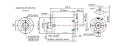 RS-385 28 MM 12 VOLT DC MOTOR(FIRÇALI) - 3