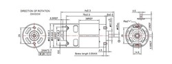 RS-795 42 MM 24 VOLT DC MOTOR(FIRÇALI) - 5