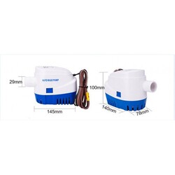 Sailflo 24 v750 gph Otomatik Sintine/Miço Pompası tekne ve yatlar için pompa - 6