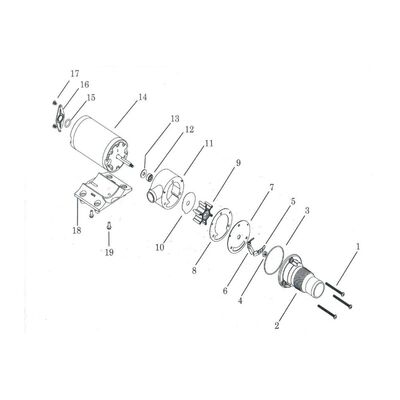 Whaleflo 12volt Makarator Pompası Macarator