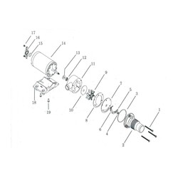 Whaleflo 24volt Makarator Pompası Macarator - 3