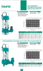 QDX3-20-0.55S Şamandıralı Paslanmaz Çelik Gövdeli Temiz Su Dalgıç Pompası - 5