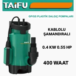 TYF - Taifu Dalgic Pompa Kablolu Şamadıralı 750wat