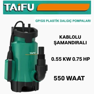 Taifu Dalgic Pompa Kablolu Şamadıralı 550wat kemos
