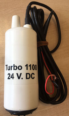 Turbo 1100 24 Volt Kahve otomatı su pompası