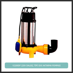 MRT - V2200DF 220V Dalgıç Tipi Sıvı Aktarma Pompası